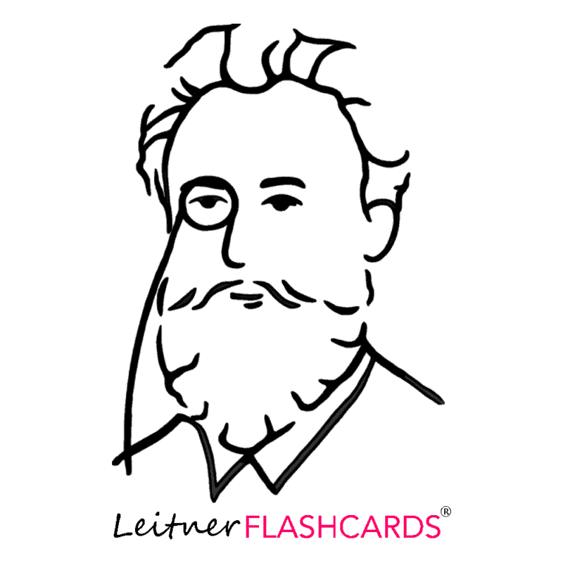 Green Leitner Flashcards A7 - The original Leitner Flashcards